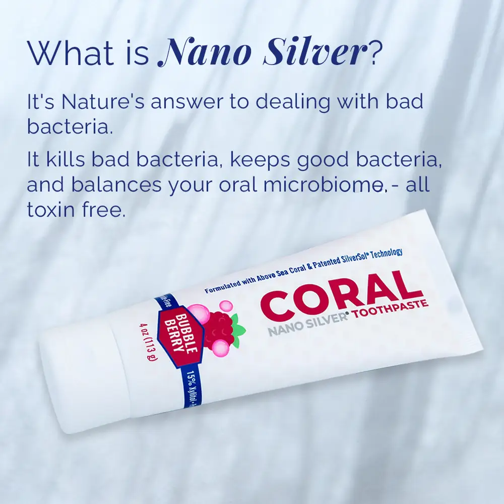 Nano Silver Bubble Berry Toothpaste 3 Pack - Image 5