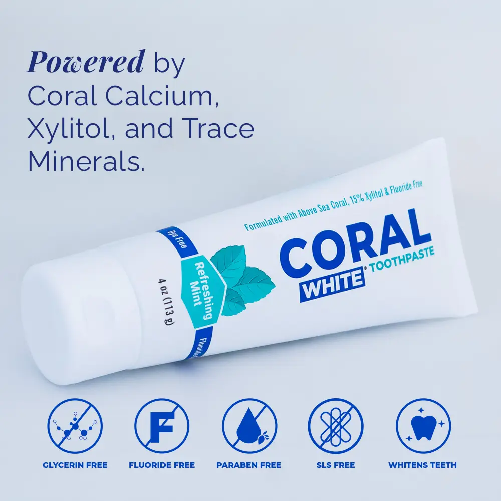 Fluoride Free Whitening Mint Toothpaste with Xylitol - Image 3