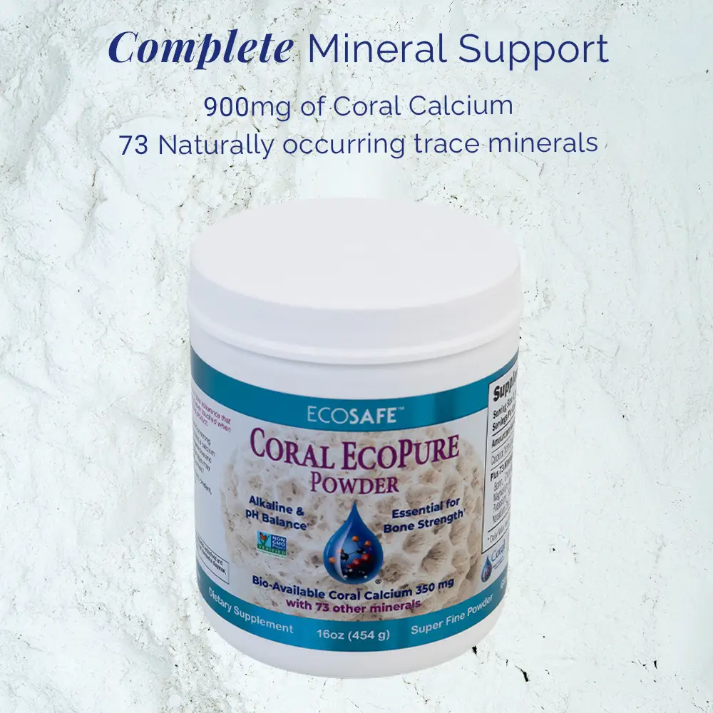 EcoPure Pure Coral Calcium Powder – 454 Grams - Image 5