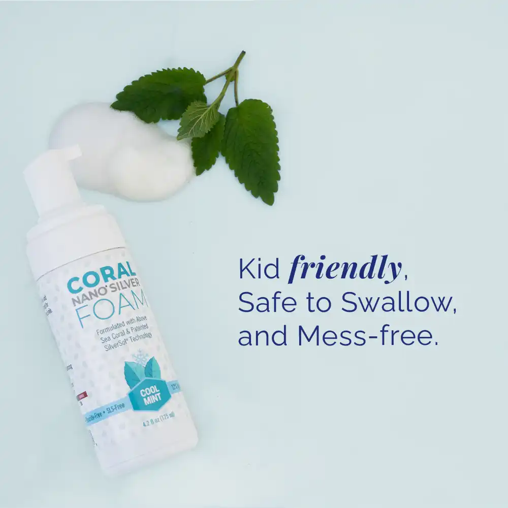 Fluoride-Free Foaming Toothpaste with Xylitol & Nano Silver - Image 6